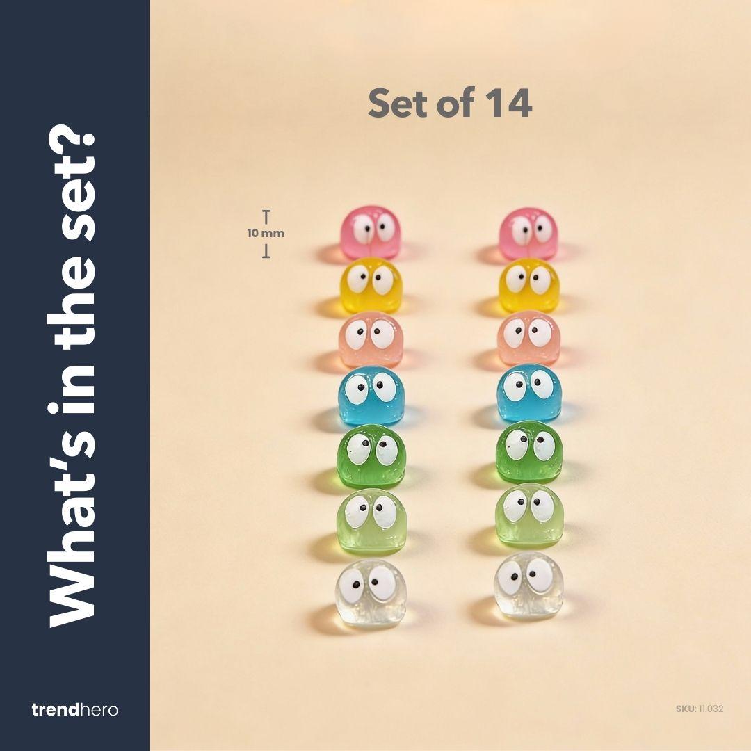 Glow in the dark - Mini's - Multi - 14 stuks (8720872024462)