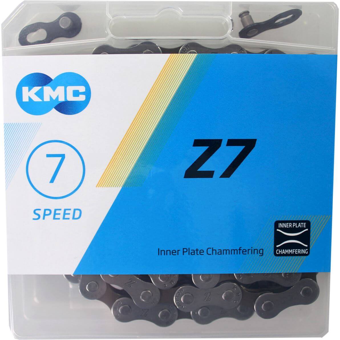 KMC ketting Z7 grey/brown 114s (4715575890869)