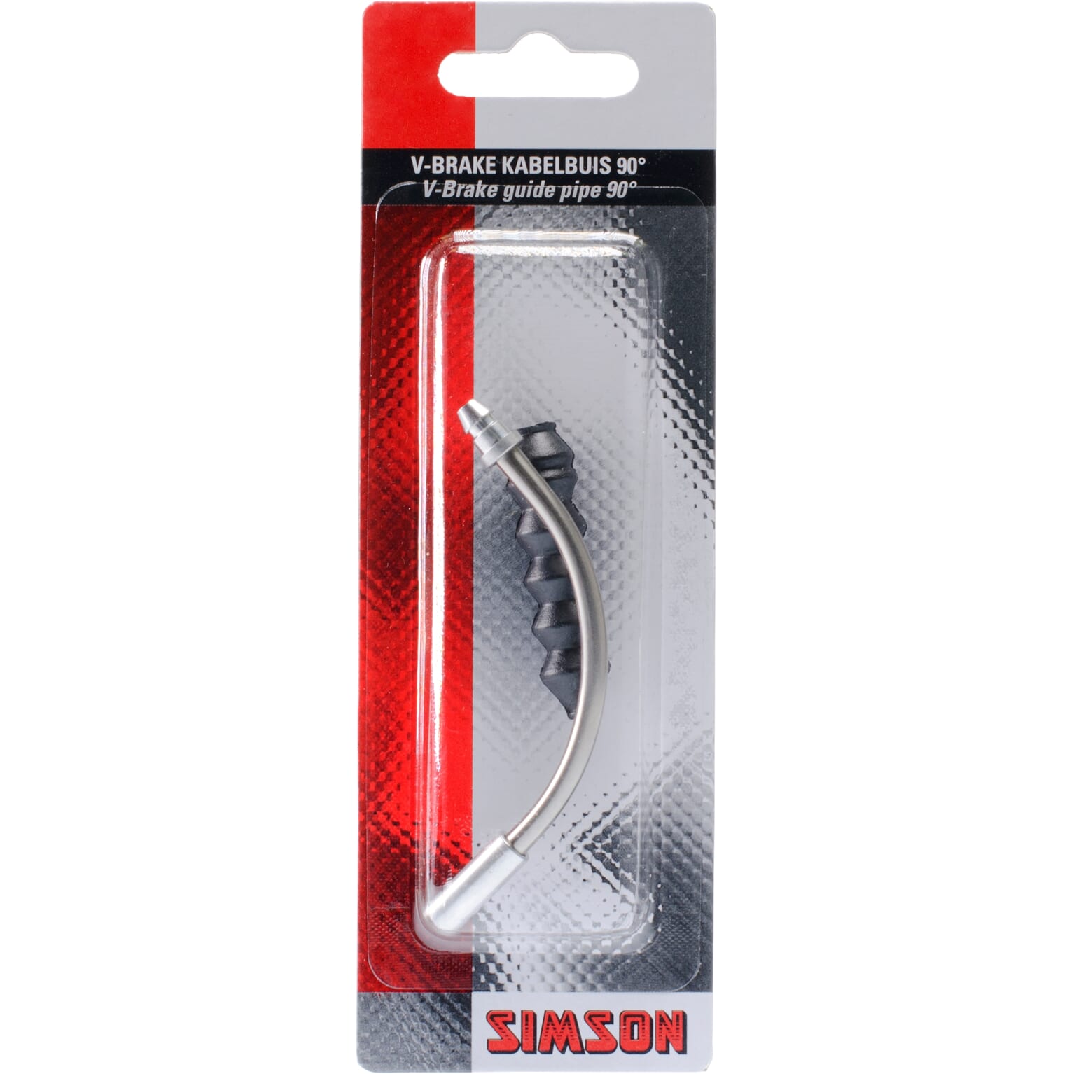Simson Remkabelbuis V-Brake 90 graden (8711646202377)