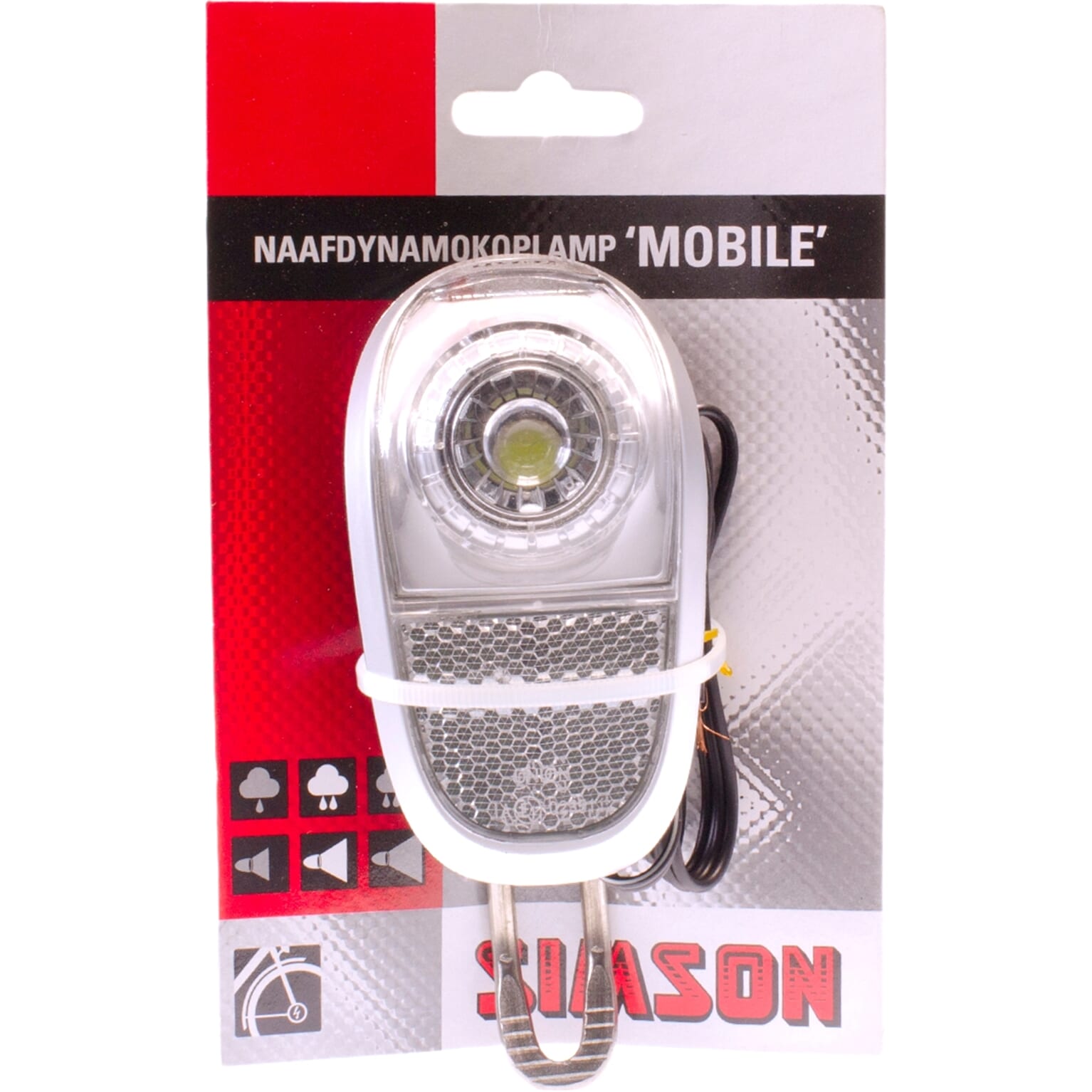 Simson Naafdynamo Voorvork koplamp Mobile (8711646207631)
