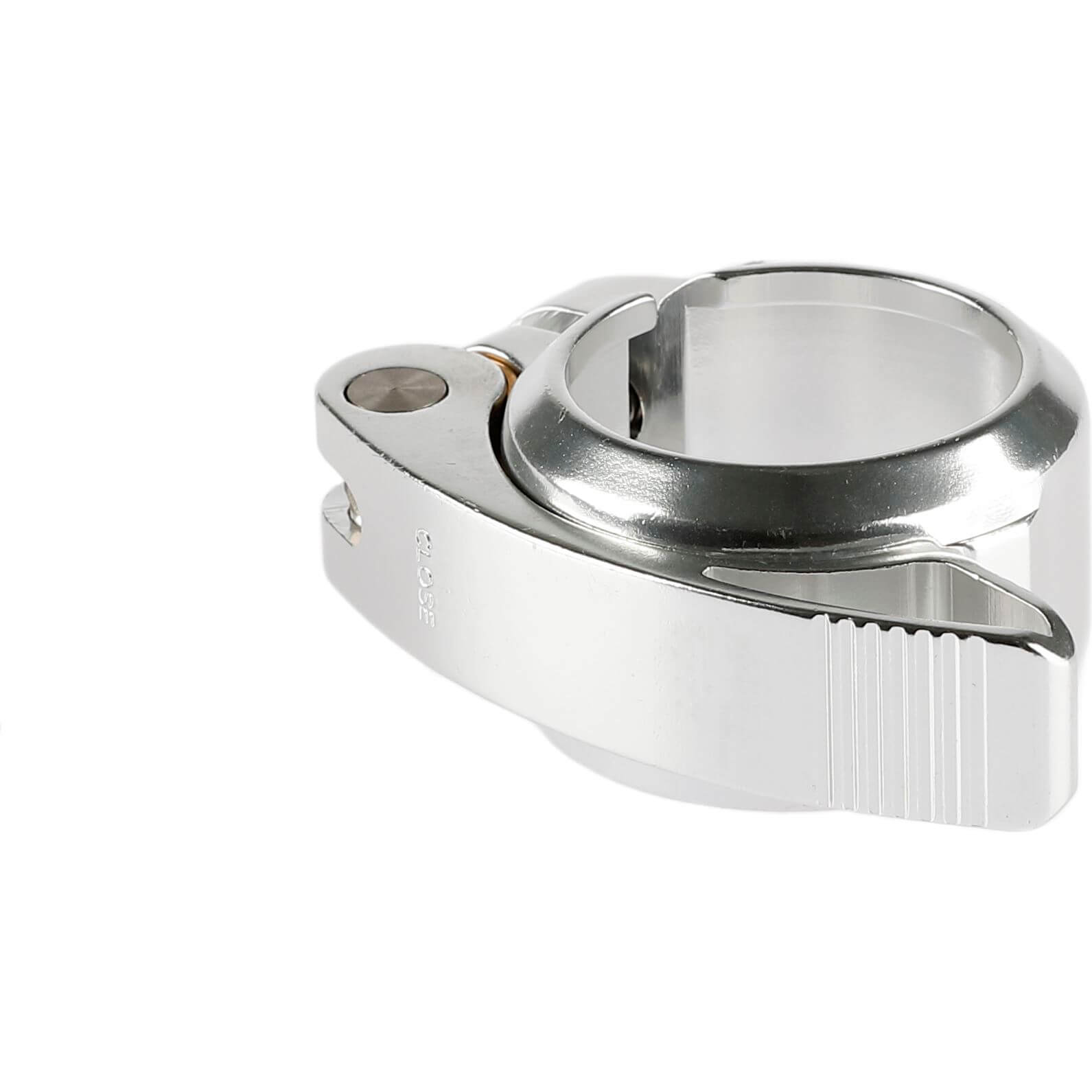 Mirage zadelpenklem m/snelsp 38.5mm zilv (8718836207761)