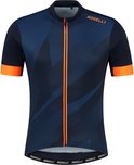Rogelli Wielershirt KM Dusk Blauw/Oranje L (8720567018271)