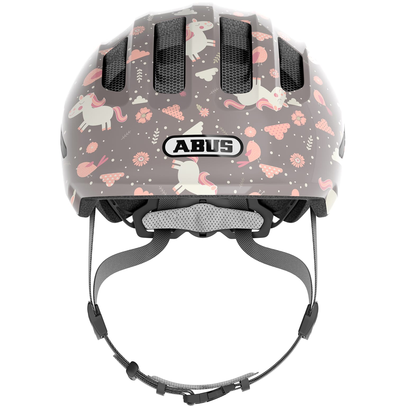 Abus helm Smiley 3.0 grey horse S 45-50cm (4003318672521)