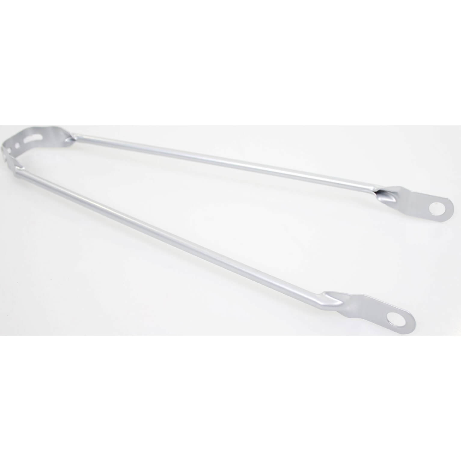Merkloos Spatbordstang 28inch zilver (8716637003223)