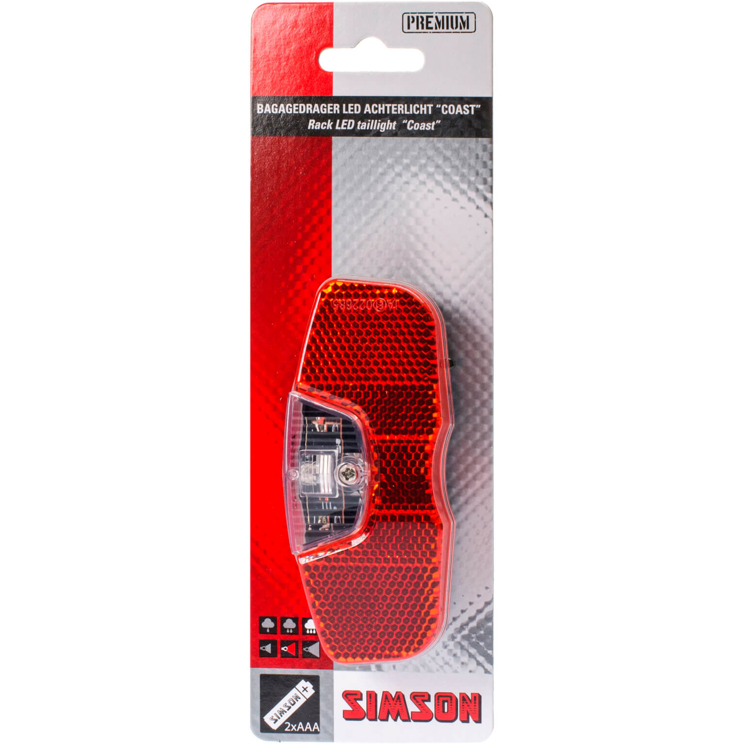 Simson refl/ a licht Coast aan/uit (8711646230127)