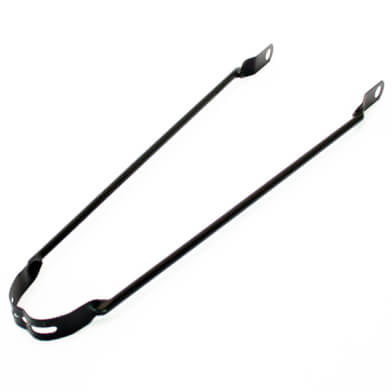 Merkloos Spatbordstang 28x1 1/2 tour mat zwart (8716637013642)
