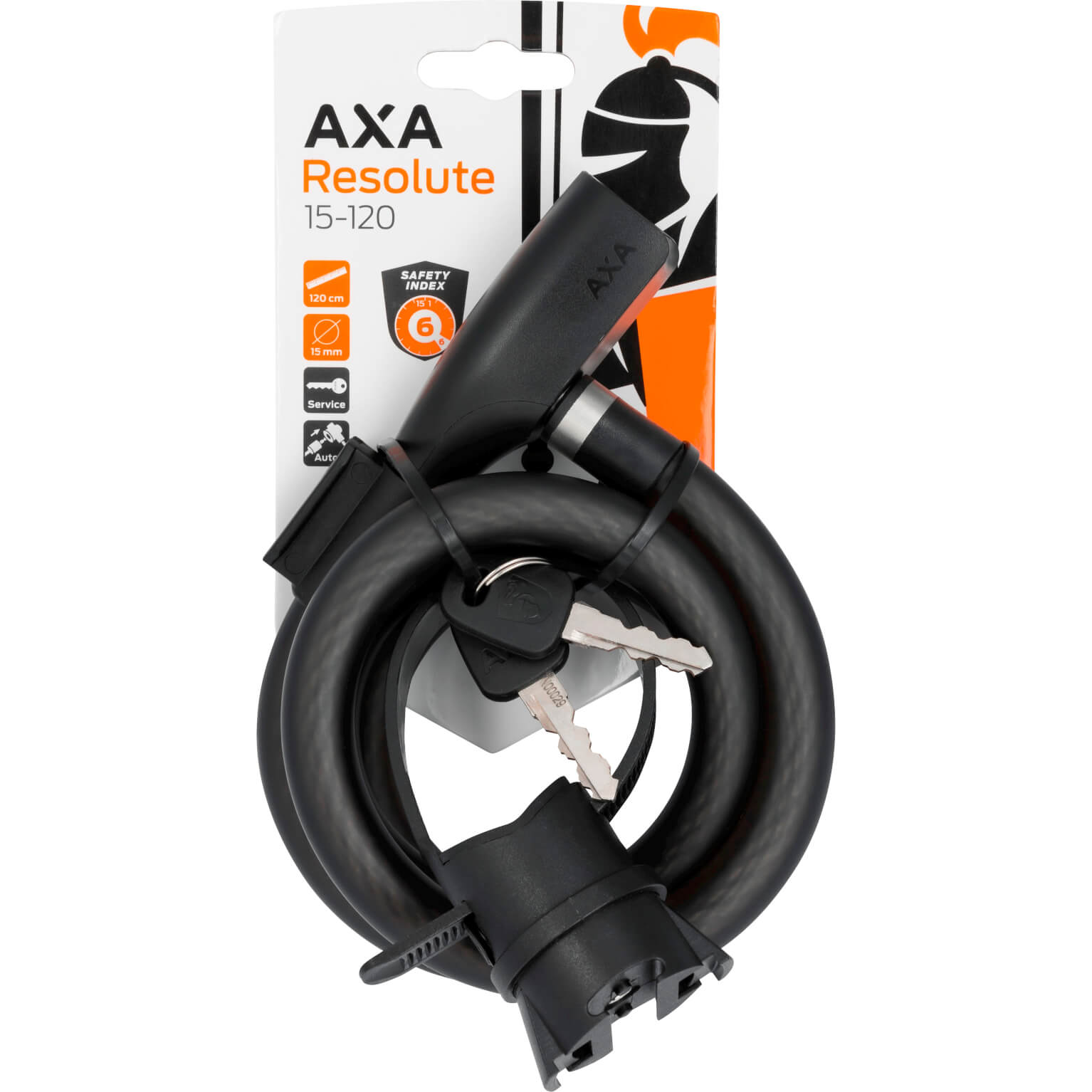 Axa Kabelslot Resolute 120/15 (8713249275512)