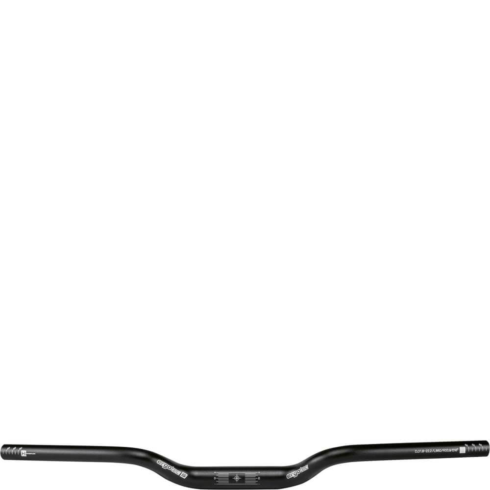 Ergotec Humpert M-Bar Stuur Alu M Ø 31,8mm, black/sand (4016538100897)