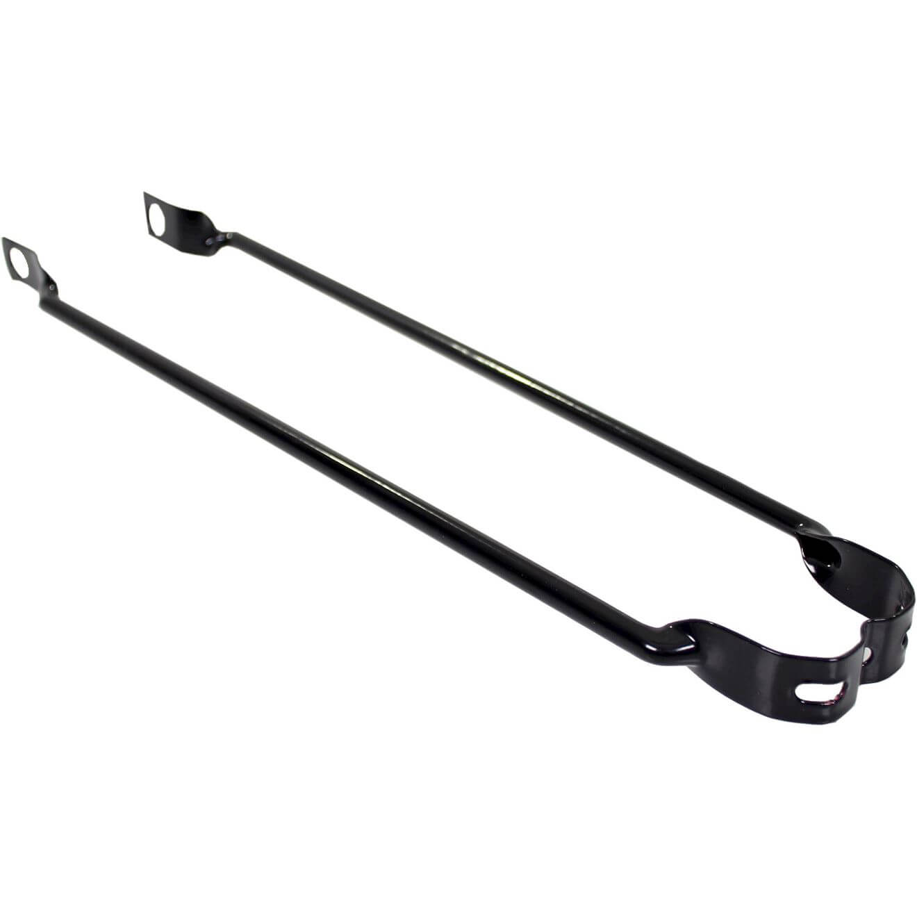Merkloos Spatbordstang 28'' zwart (8716637003087)
