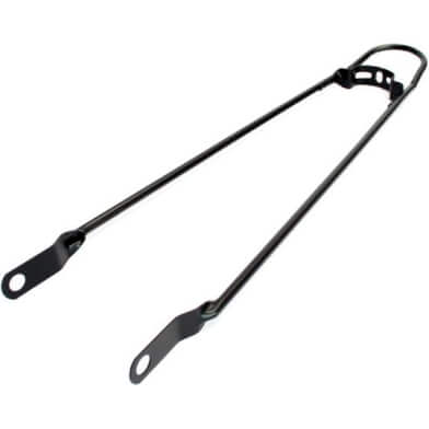 Merkloos Spatbordstang Met Bumper 28inch Mat Zwart (8716637013826)