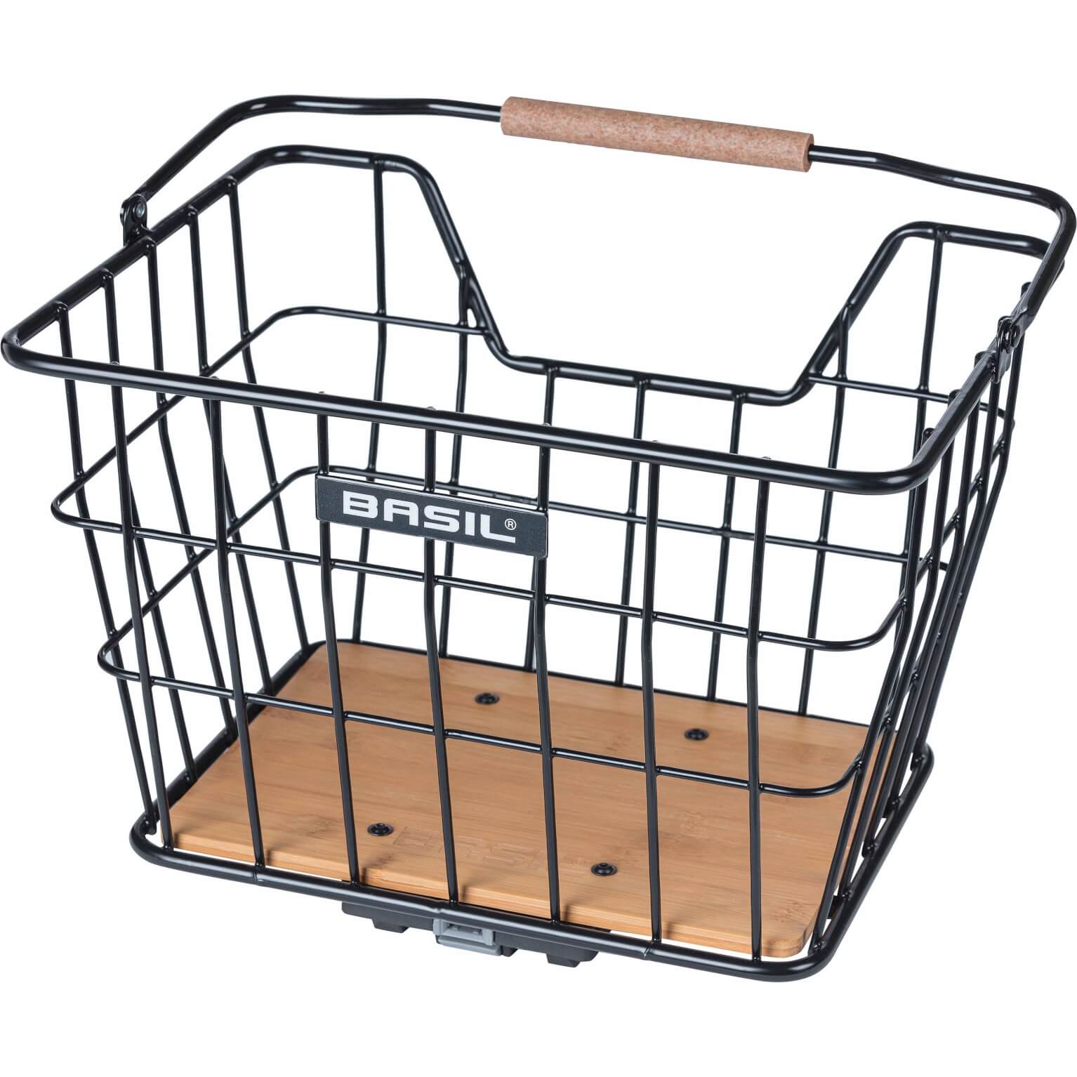 Basil mand Nordland MIK 23L zwart / bruin 40x32x30 (8715019112829)