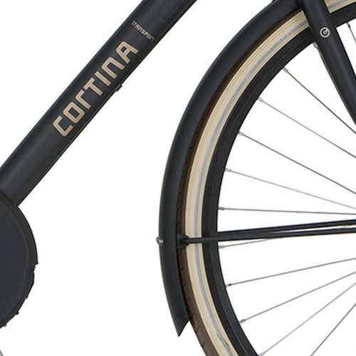 Cortina spatbord voor 28 U4 jet black matt (8592842043335)