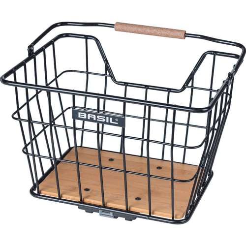 Basil mand Nordland MIK 23L zwart/bruin 33x23,5x19 (8715019113284)