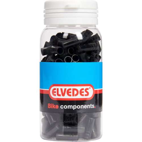 Elvedes kabelhoedje 4.3mm PVC zwart (150) (8716706011999)