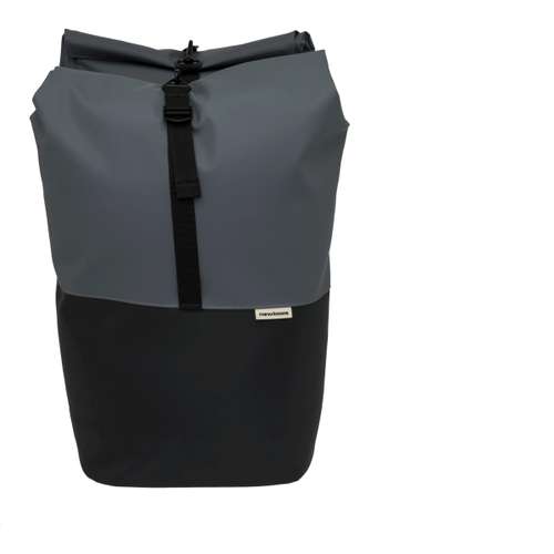 New Looxs fietstas dubbel Nyborg donkergrijs/zwart (8714827985014)