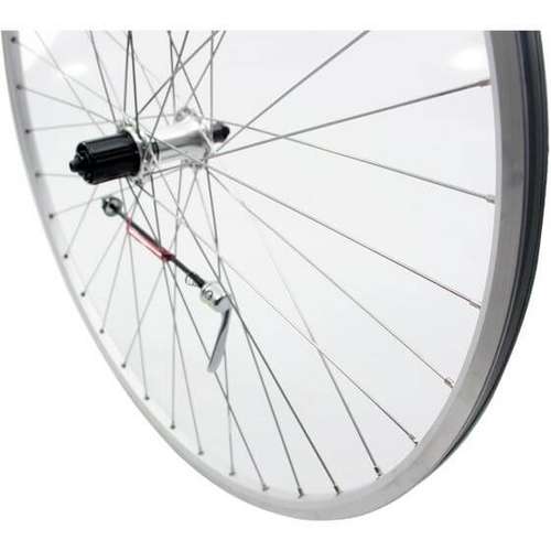 Roland achterwiel 28 x 1 uitval cass 9v Race zilve (4043598272974)