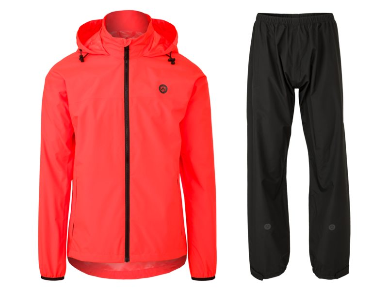 Agu go rain suit essential hi-vis neon red m (8717565912496)