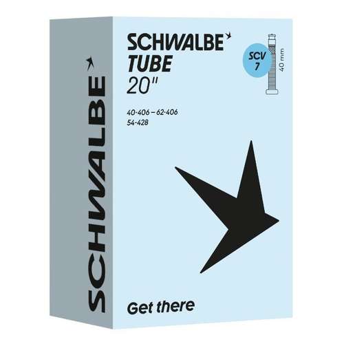 Schwalbe bnb SCV7 20 inch 40/62-406 clik valve 40m (4026495961080)