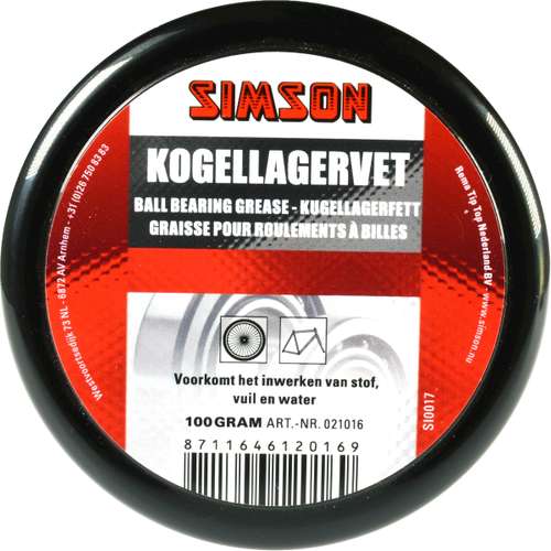 Simson kogellagervet 100gram (8711646120169)