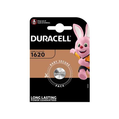 Duracell batterij CR1620 3V krt (1) (5000394030367)