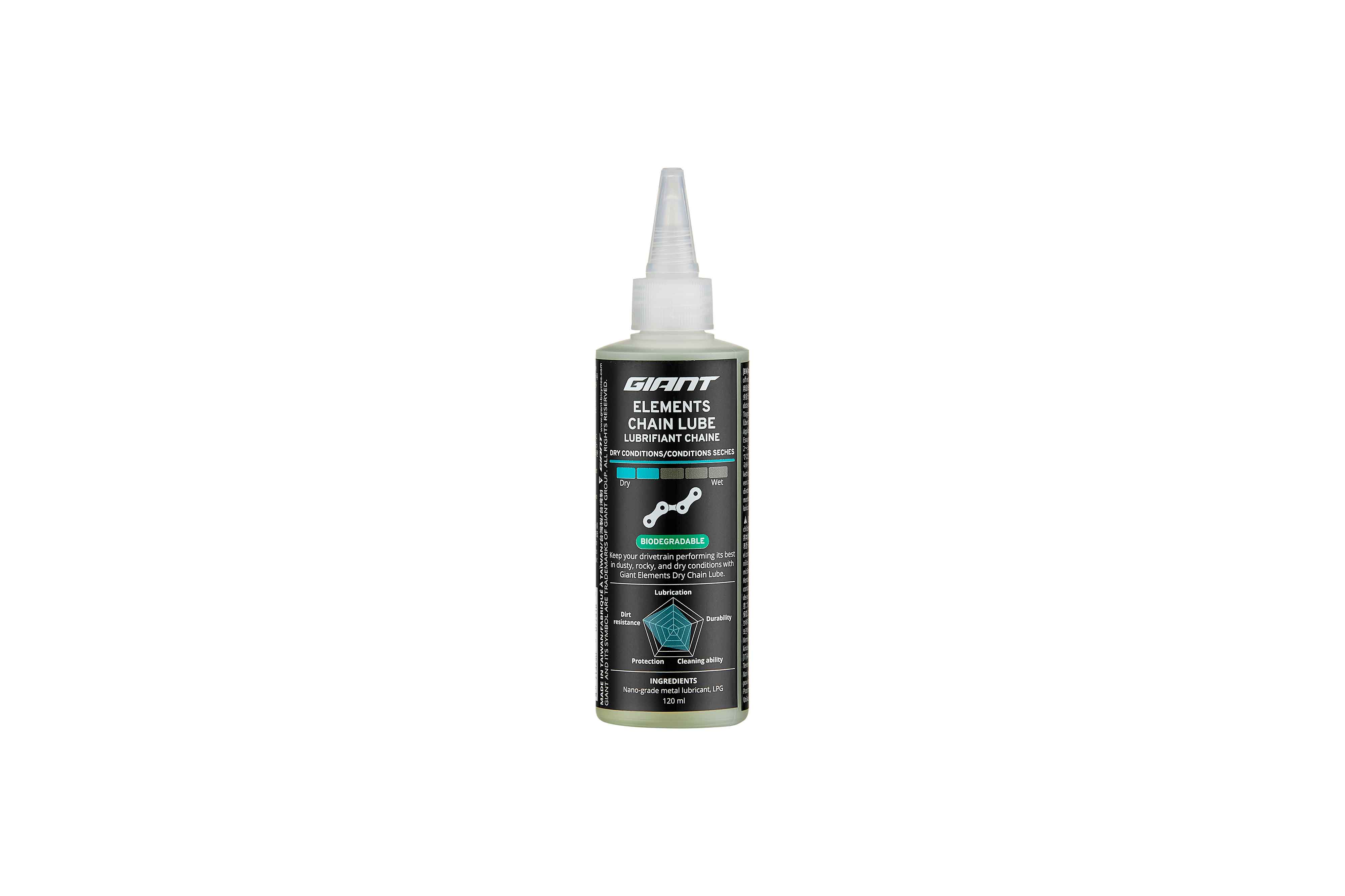 GIANT ELEMENTS DRY CHAIN LUBE  120ML (4713250077918)