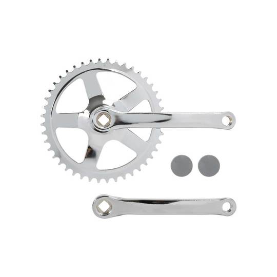Merkloos ANP CRANKSTEL Z/S 44T 170 -9MM CHROOM (8715957696122)