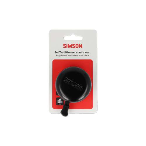 Simson bel Traditioneel zwart staal (8711646935435)
