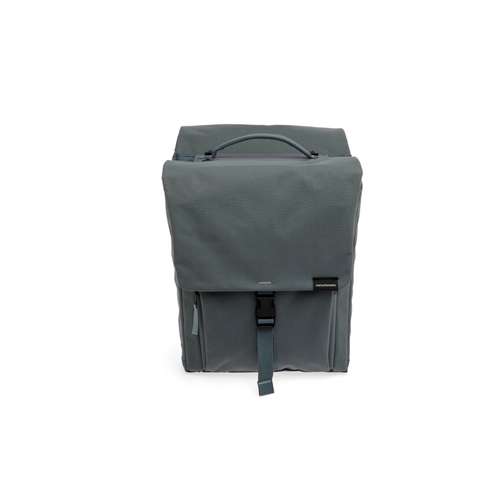 New Looxs fietstas dubbel Tulum grey green MIK 32L (8714827985519)