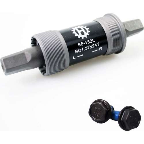 Merkloos Trapas 68/132mm BSA stalen cups (8716637016438)