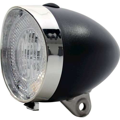 Union koplamp UN-4900 Retro plus batterij zwart (9999999014512)