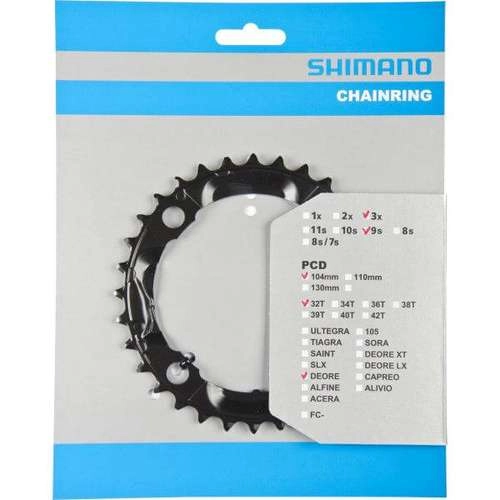 Shimano kettingblad 32t FC-M590 4 arm (4524667352556)