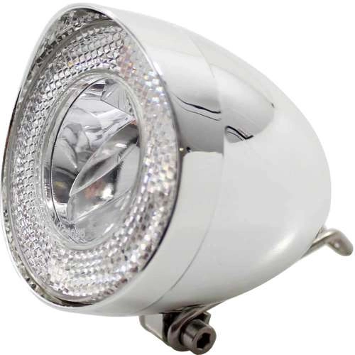 Union koplamp UN-4930 Retro dynamo 40 lux chroom (9999999014567)