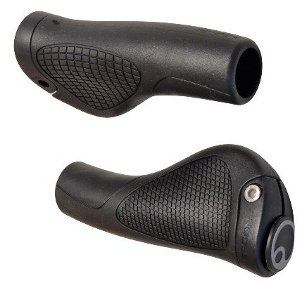 Brompton Handvat Ergon GP1-L Small 130 mm Black met klemrin (8717118571224)