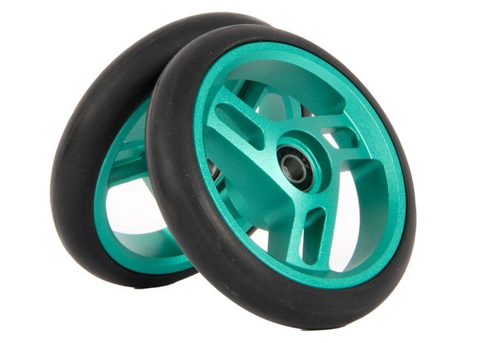 Brompton 80mm Roller Wheel Pair G Line - Green (5053099272204)