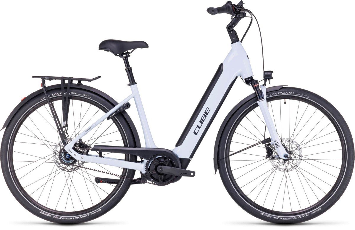 CUBE SUPREME HYBRID EXC 500 FLASHWHITE/BLACK, Flashwite/black (4054571436672)