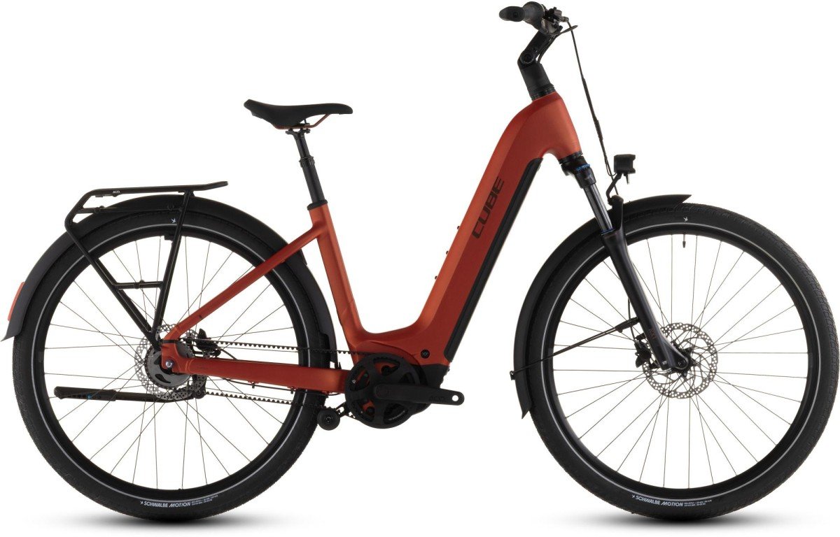 CUBE TOURING HYBRID COMFORT SLX 800 CHILLI/CHROME Lageinstap CHILLI/CHROME EE50 EE50 2026 (4054571496201)