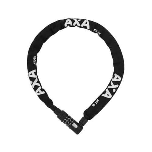 AXA ketting-cijferslot Newton zwart 95cm/5.5mm in hoes NTC95 (8713249232140)