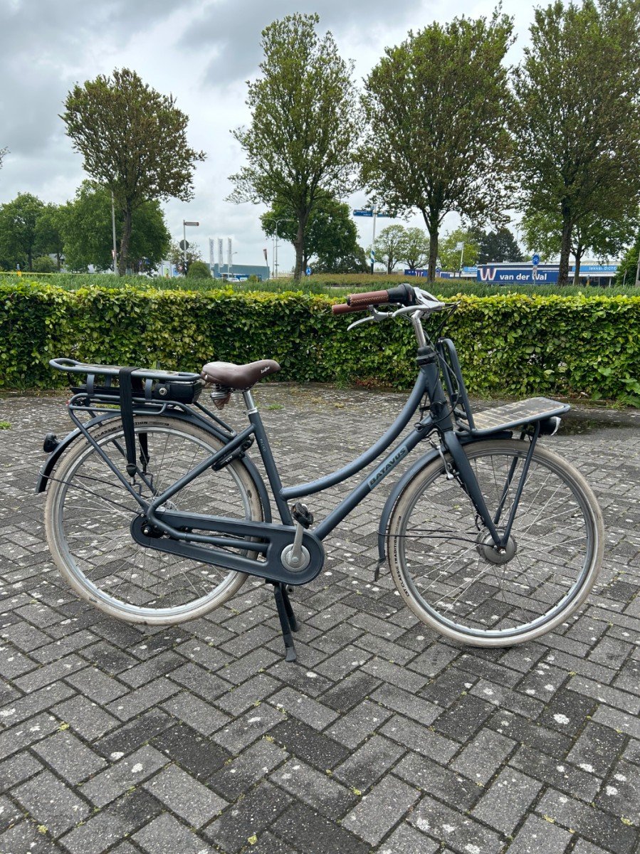 BATAVUS PACKD E-go® Lage instap Jeansblauw Mat 49cm 2021 (8713568422338)