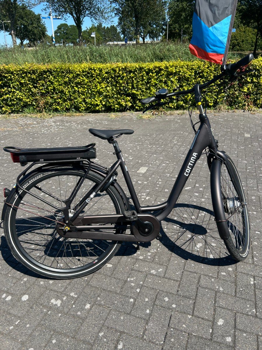 Cortina Fiets Cortina E-Yoya D50 Dames Bruin 50cm 2019 (8719461005821)