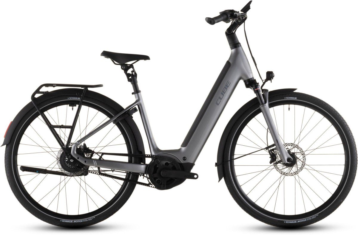 CUBE SUPREME HYBRID DELUXE PRO 600 Lage instap QUICKSILVER/GREY EE54 EE54 2026 (4054571499653)