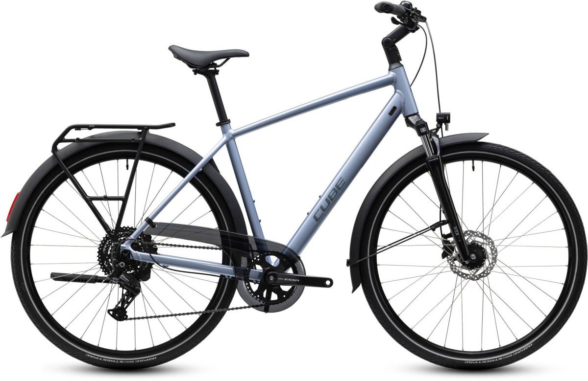 CUBE TOURING ONE Heren Silverblue/Reflex 58 58 2027 (4054571542243)