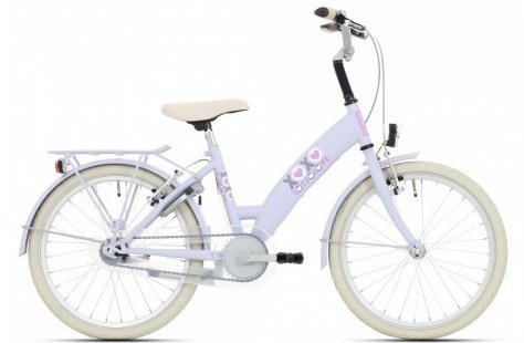 Bike fun kids Lots of Love Meisjes Mat Violet 20" 2025 (8716637051200)
