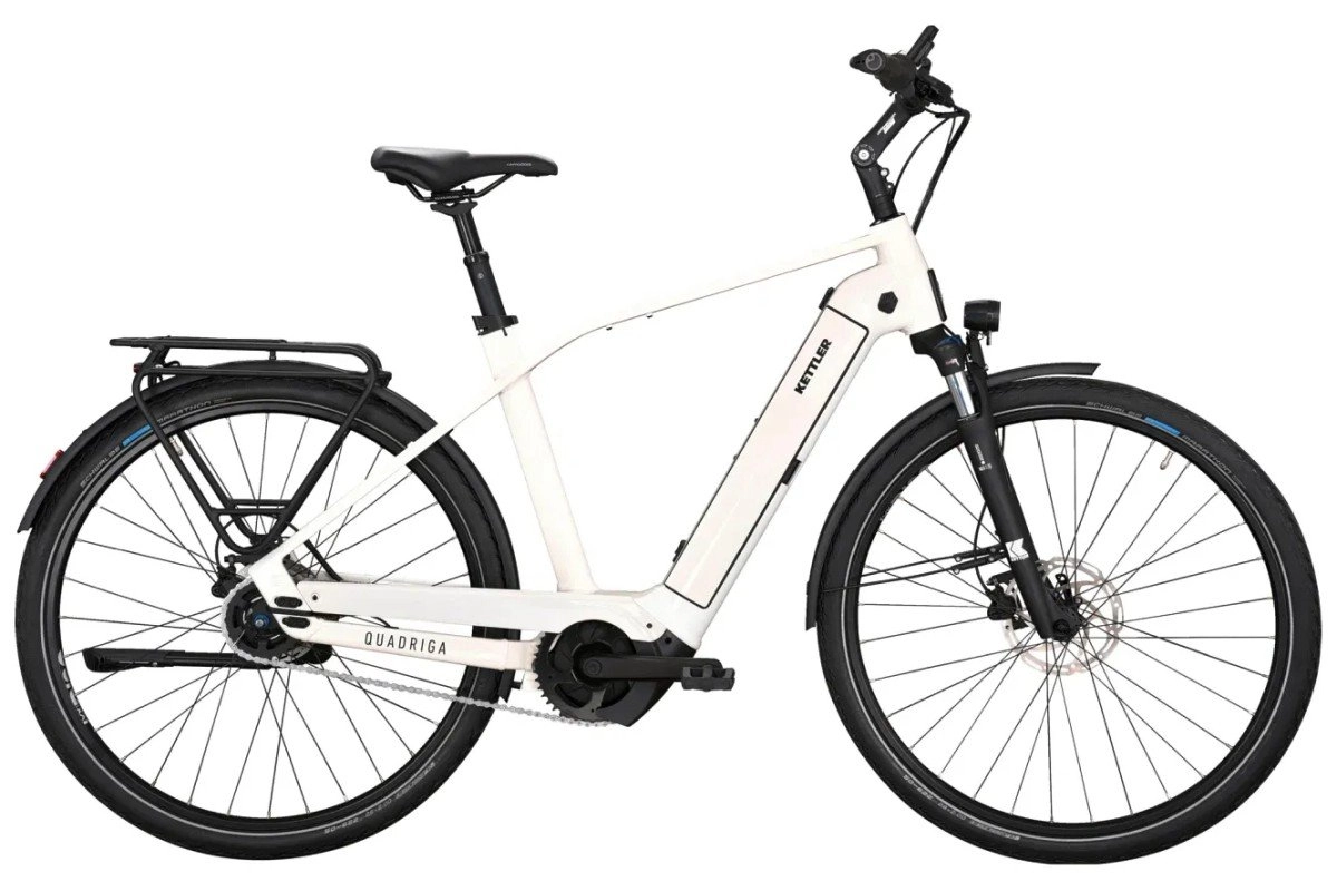 Kettler Quadriga P5 Heren White Gloss 53cm 2025 (0347835985453)