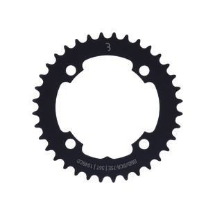 Bbb BCR-75E Chainring E-bikeGear Steel 36T - 104 Zwart (8716683138092)