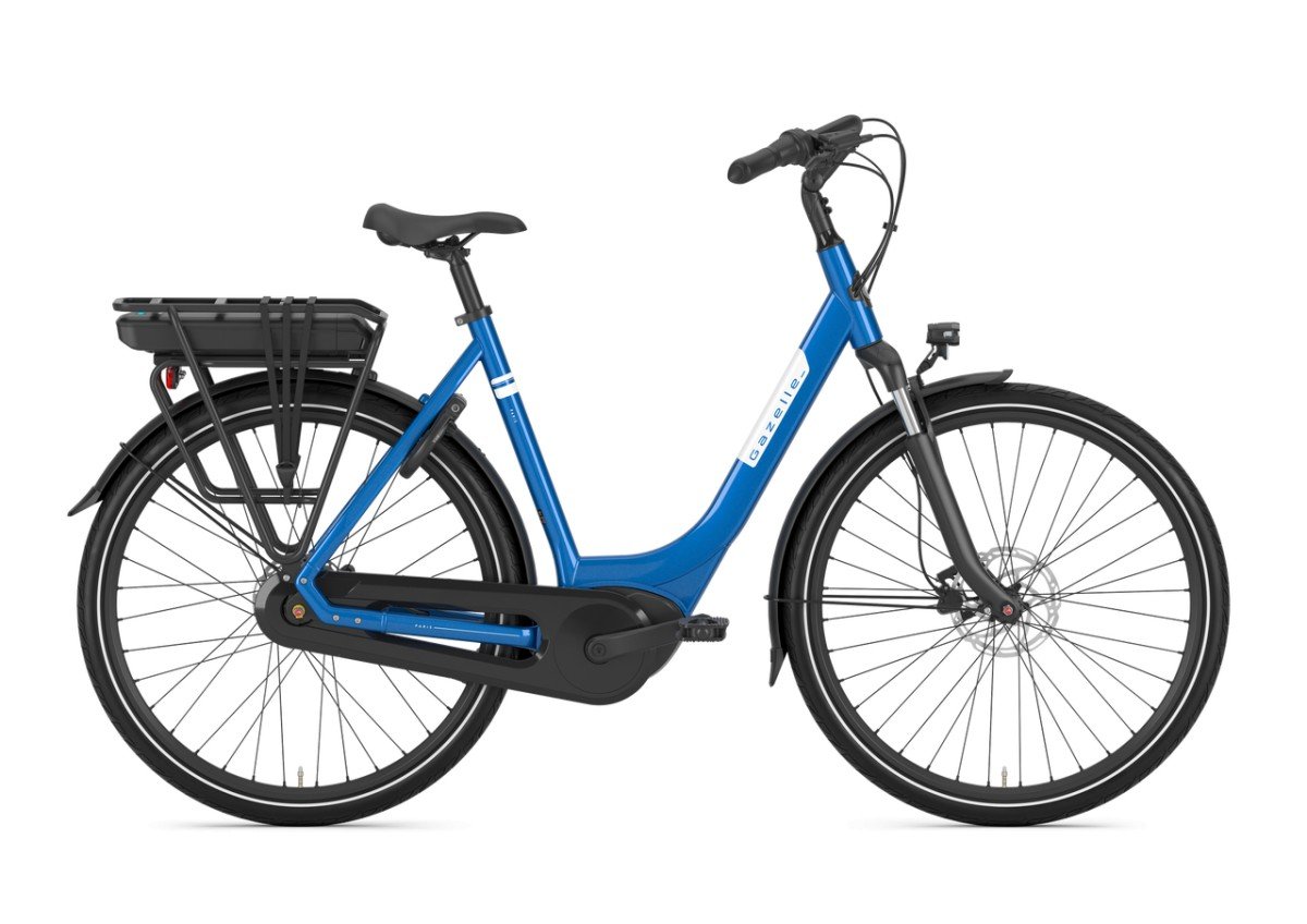 GAZELLE Paris HMB test e-bike, Tropical Blue Glans (8717231368480)