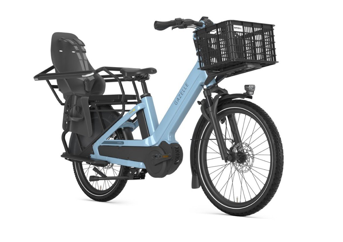 GAZELLE Cabby C380 DAMES Denim Blue Glans 55cm 2025 (8717231000779)