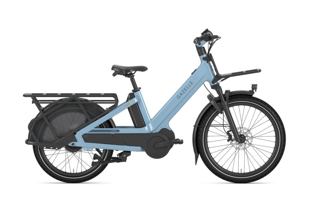 GAZELLE Cabby C380 DAMES Denim Blue Glans 55cm 2025 (8717231000779)