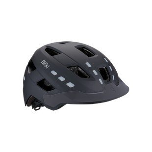 Bbb BHE-162 Helm District Led ML 54-60 Mat Zwart (8716683139792)