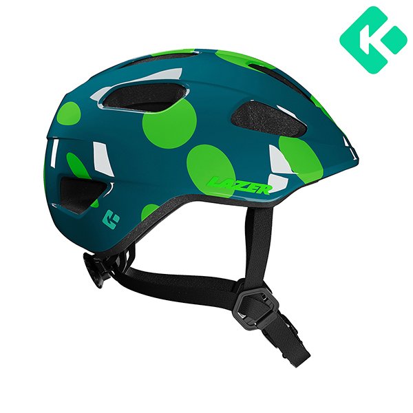 Lazer Helm Nutz 2.0 KinetiCore ONE SIZE GREEN DOTS (5400974036664)