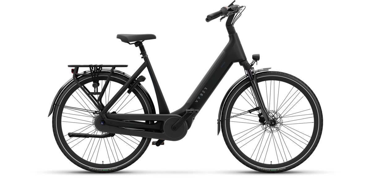 Vyber SUPR365 D61 incl. 500 w/h accu Dames Phantom Black 61cm 2026 (8721264010308)
